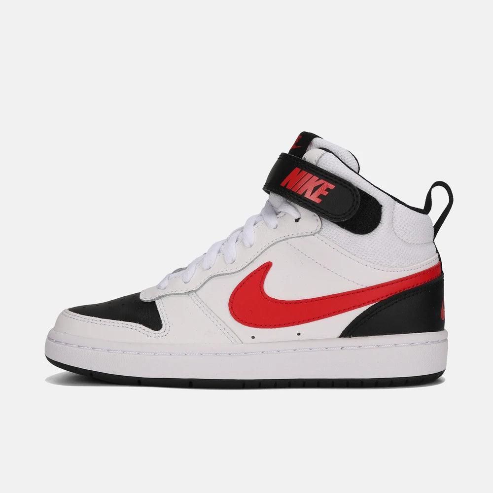Nike big children's shoes COURT BOROUGH MID 2 (GS) casual shoes CD7782-110