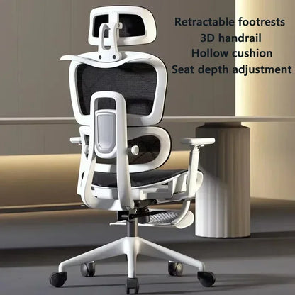 High Back Office Chair 3D Headrest Gaming Chairs Adjustable Computer Relaxing Massage Gamer Chair Ergonomic Office Furniture