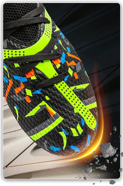 Nouvelles chaussures de football pour hommes, chaussures d'entraînement professionnelles, chaussures de football, baskets de match, chaussures de sport pour l'extérieur sur gazon, antidérapantes, ultralégères, unisexes