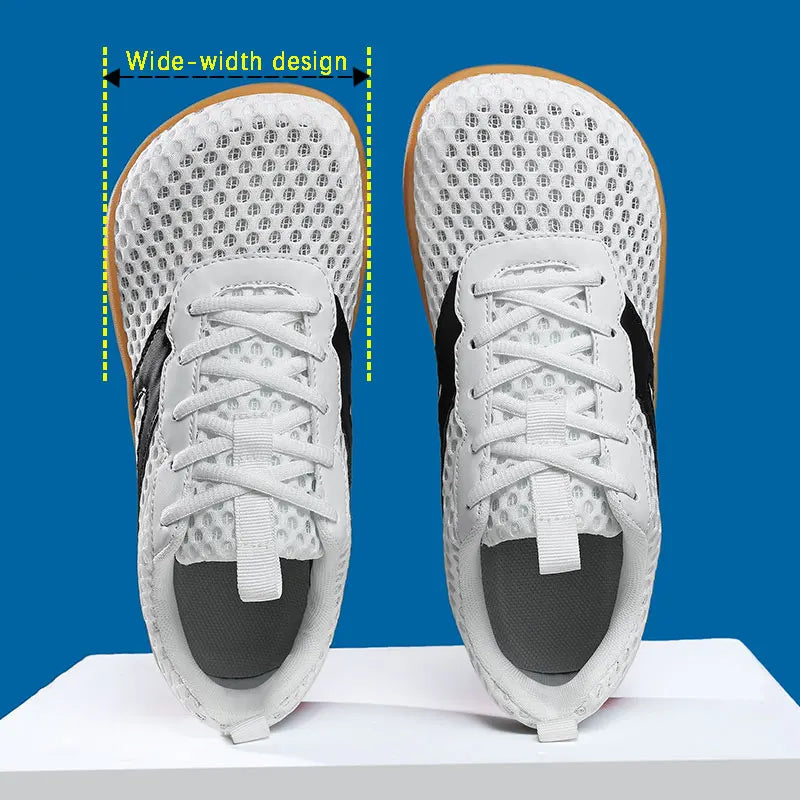 Men's Wide-Design Anti-Slip Casual Shoes Hiking Shoes Barefoot Loafers Multiple Colors Available Breathable Mesh Men's Footwear