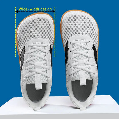 Men's Wide-Design Anti-Slip Casual Shoes Hiking Shoes Barefoot Loafers Multiple Colors Available Breathable Mesh Men's Footwear