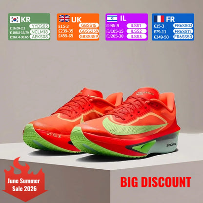 Nike Zoom Fly 6 CN: scarpe da corsa basse, comode, classiche, antiscivolo, resistenti, traspiranti e leggere FN8454-601