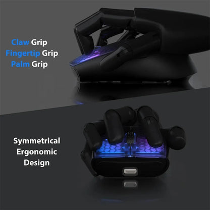 ATTACK SHARK X5 49g Wireless Gaming Mouse, Bluetooth Tri-mode, PixArt Optical Sensor for PC/MAC/Wins