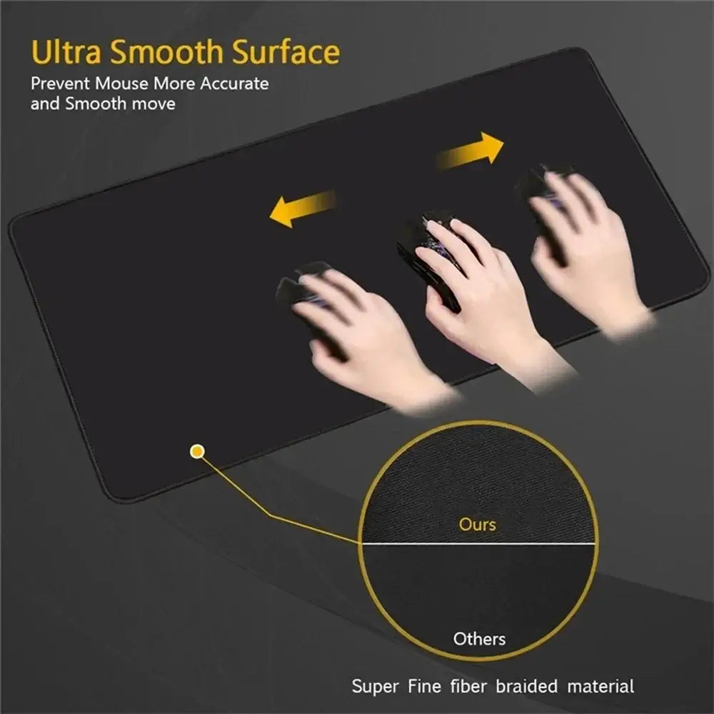 Overwatch Genji Mouse Pad Mousepad HD Printing Computer Gamers Locking Edge Non-slip Mouse Pad XXL90x40cm Keyboard PC Desk Pad