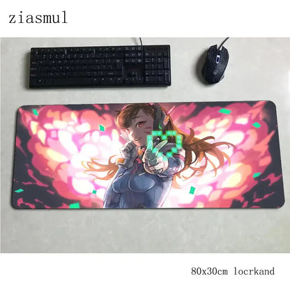 overwatch mouse pad gamer Aestheticism 800x300x3mm notbook mouse mat gaming mousepad Cartoon pad mouse PC desk padmouse mats