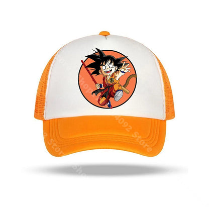 Dragon Ball Baseball Caps Anime Character Printed Sun Hat Kids Adults Summer Breathable Casual Hats Adjustable Peaked Cap Gifts