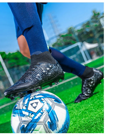Botas de fútbol de alta calidad para hombre, zapatillas de fútbol para niños y adolescentes, botas de fútbol para niños, zapatillas deportivas unisex de fútbol