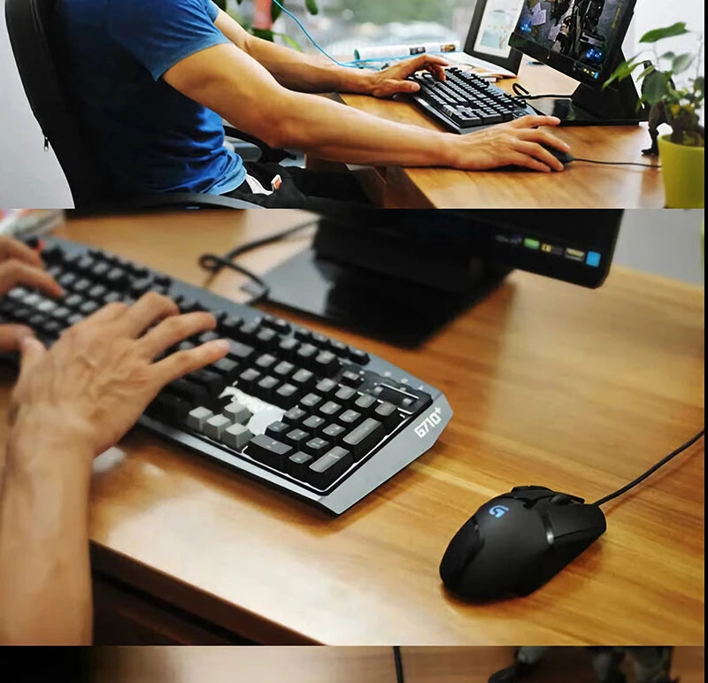 Logitech (G) G402 Gaming Mouse Wired Mouse E-sports Mechanical Macro Programming Mouse CSGO Chicken Dinner Computer Competitive