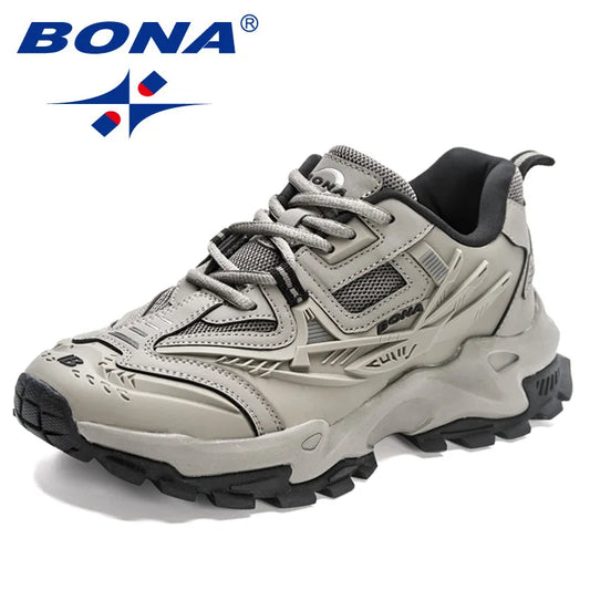 BONA New Designers Antislip en slijtvaste klassieke hardloopschoenen Sportschoenen Heren Outdoor sneakers Lichtgewicht