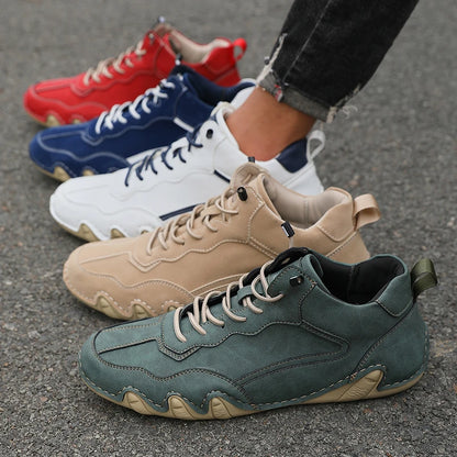 Men's Casual Shoes, Comfortable, High-end Leather, Fashionable, Casual, Loafers, Walking Sports Shoes, Facon Designer Shoes 2025