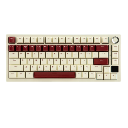 Ajazz AK820 Pro 75% Gasket-mounted Wired/Bluetooth 5.1/2.4G Wireless Mechanical Keyboard with TFT Screen for Win/Mac