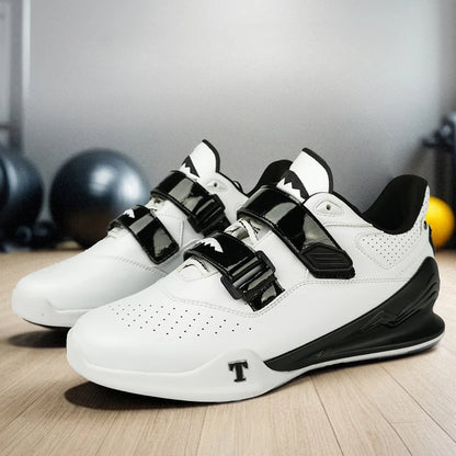 Scarpe professionali da sollevamento pesi, comode scarpe da squat indoor, scarpe sportive resistenti antiscivolo per sollevamento pesi e stacco duro