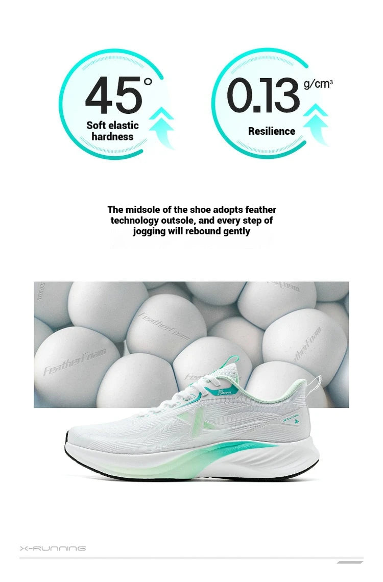 Xtep Light Wing 3 løbesko til mænd – sommermode, stødabsorberende, letvægts, avancerede sneakers 875219110034