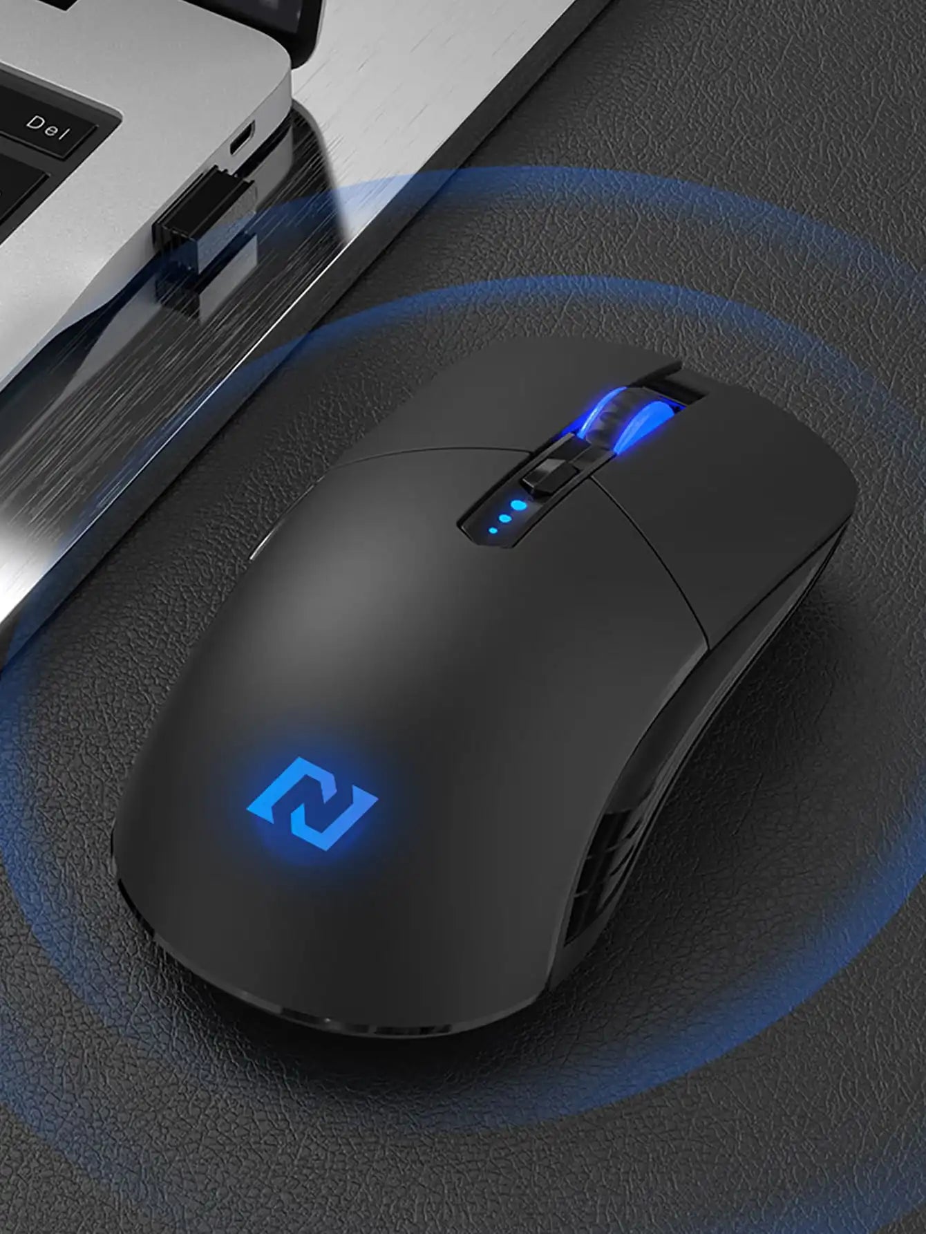 Wireless Mouse, 6 Keys, Silent Office Wireless Mouse, E-Sports Games Non-Slip Wireless Mouse