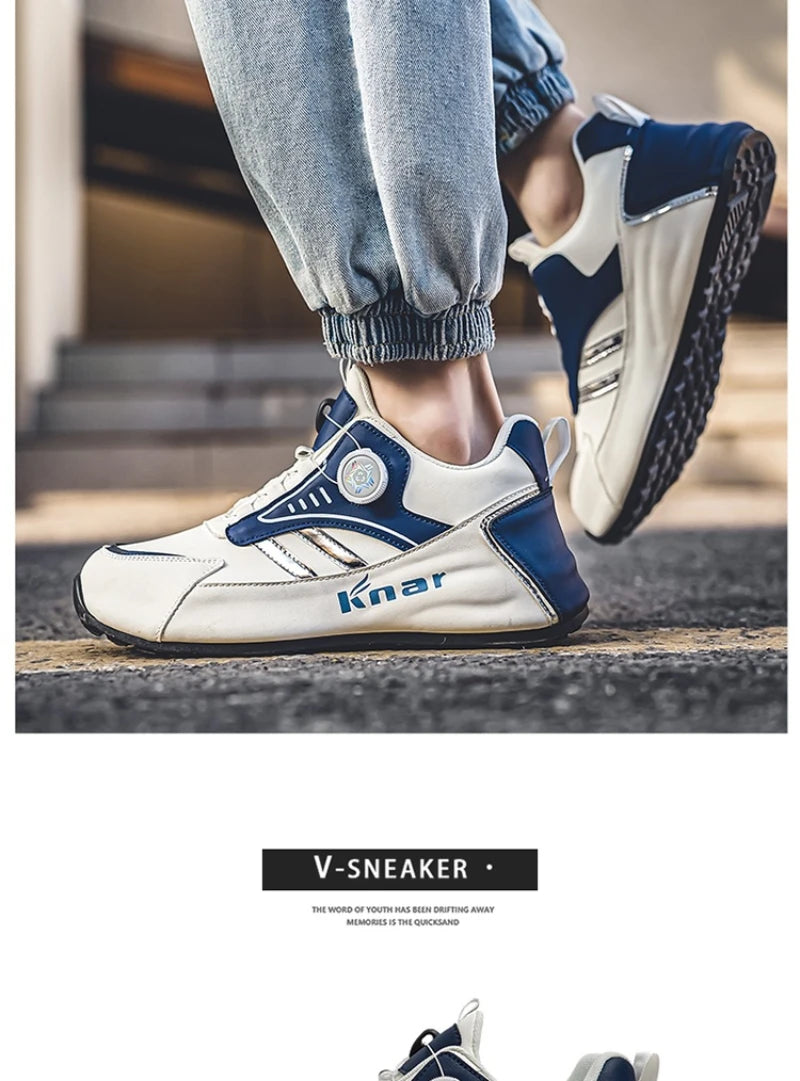 Pánské nové nízké ležérní tenisky v korejském stylu – univerzální „dad shoes“ s měkkou podrážkou, pohodlné a lehké boty na platformě pro každodenní nošení
