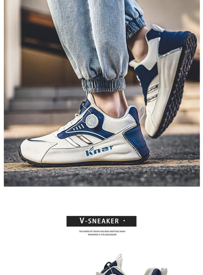 Pánské nové nízké ležérní tenisky v korejském stylu – univerzální „dad shoes“ s měkkou podrážkou, pohodlné a lehké boty na platformě pro každodenní nošení
