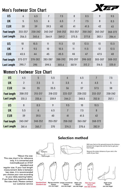 Xtep Light Wing 3 løbesko til mænd – sommermode, stødabsorberende, letvægts, avancerede sneakers 875219110034