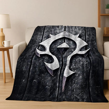 WOW World of Warcraft Arthas Demon Illidan Sylvanas flanelasta odeja, udobna in mehka odeja za dom, spalnico, posteljo, kavč, darilo