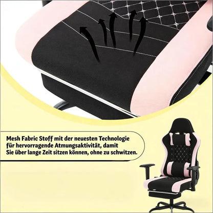 Soft Massage Gaming Chair,Ergonomic Computer Chair,Swivel Office Chair(Office Chair Only)