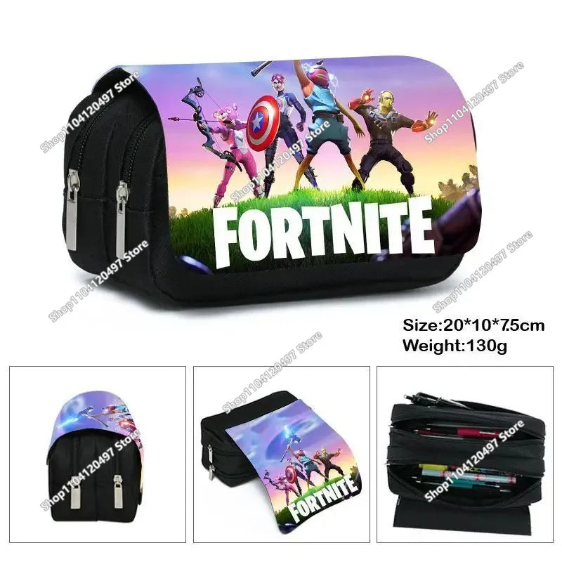 Fortnites SchoolBags Boys Girls Backpacks Large-capacity Knapsack High-quality Bookbags Fortress Night Figure Laptop Bag Gift